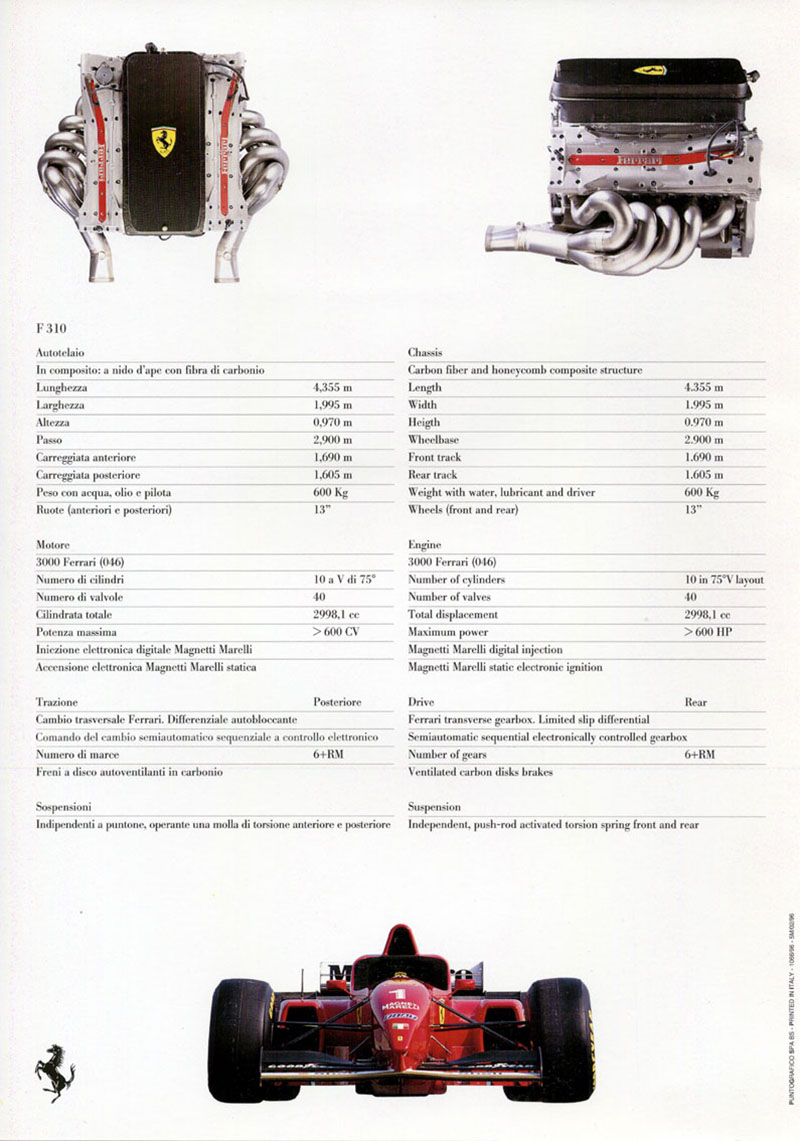 Illustration for article titled Wished You Could Have Bought A 1990s Ferrari F1 Car? Here's Its Brochure
